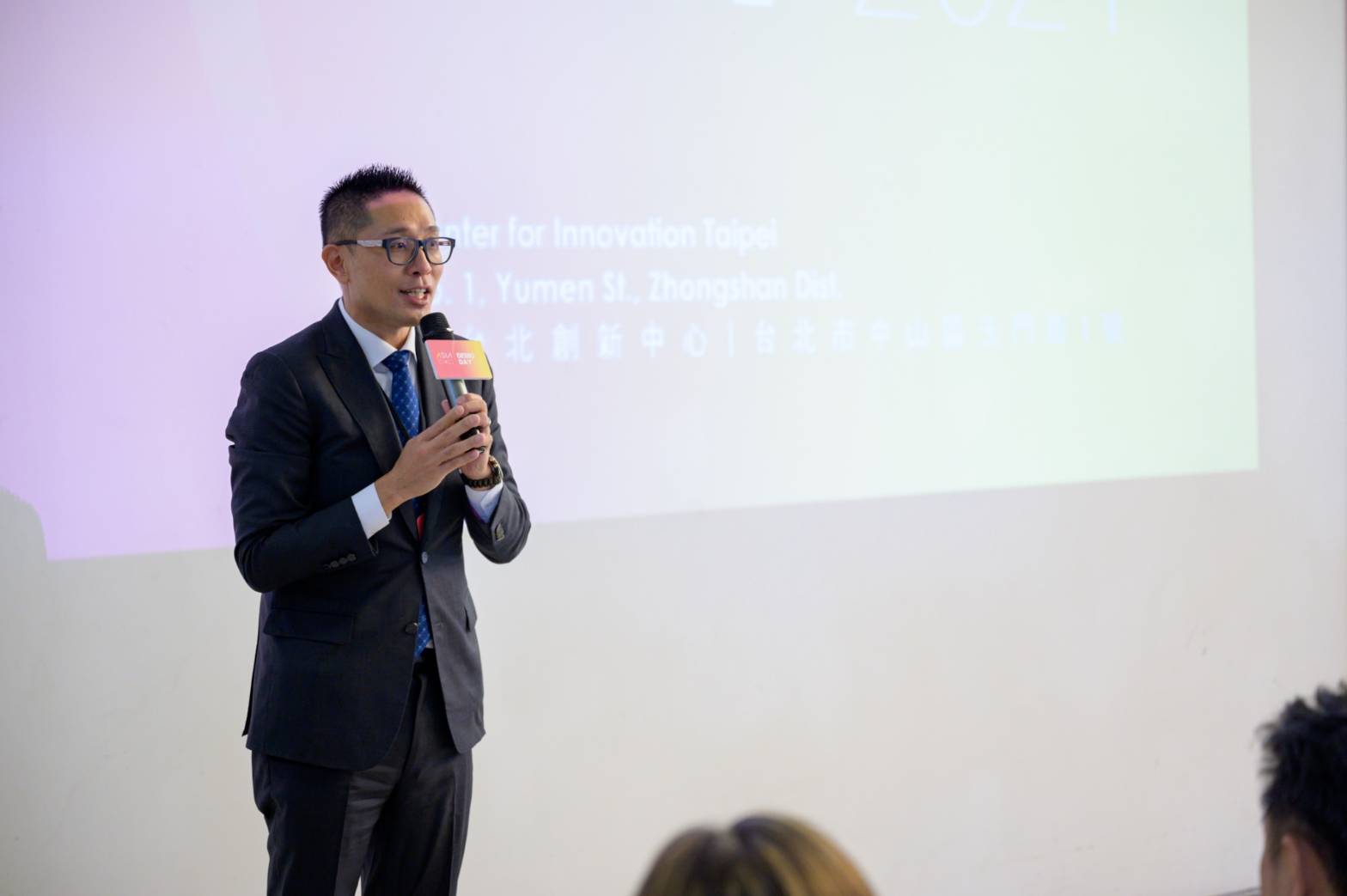 ASIA10×10 DEMO DAY 豐亞創通Pop-Up-Asia-董事長兼任總經理-顏瑋志-致詞